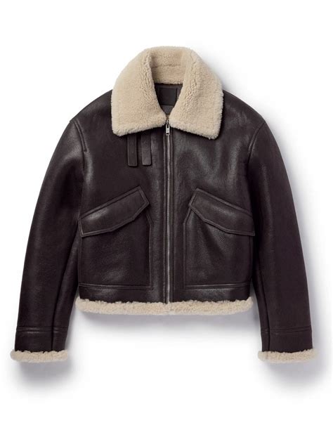 givenchy shearling jacket|Givenchy outlet.